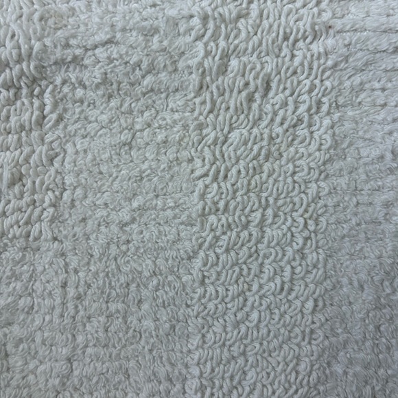 Textured White Bathroom Rug - Picture 3 of 3